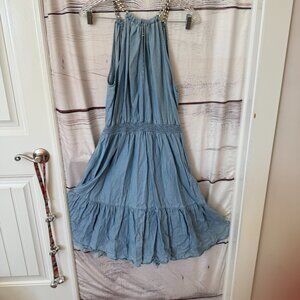 Michael Kors chain halter dress 1X